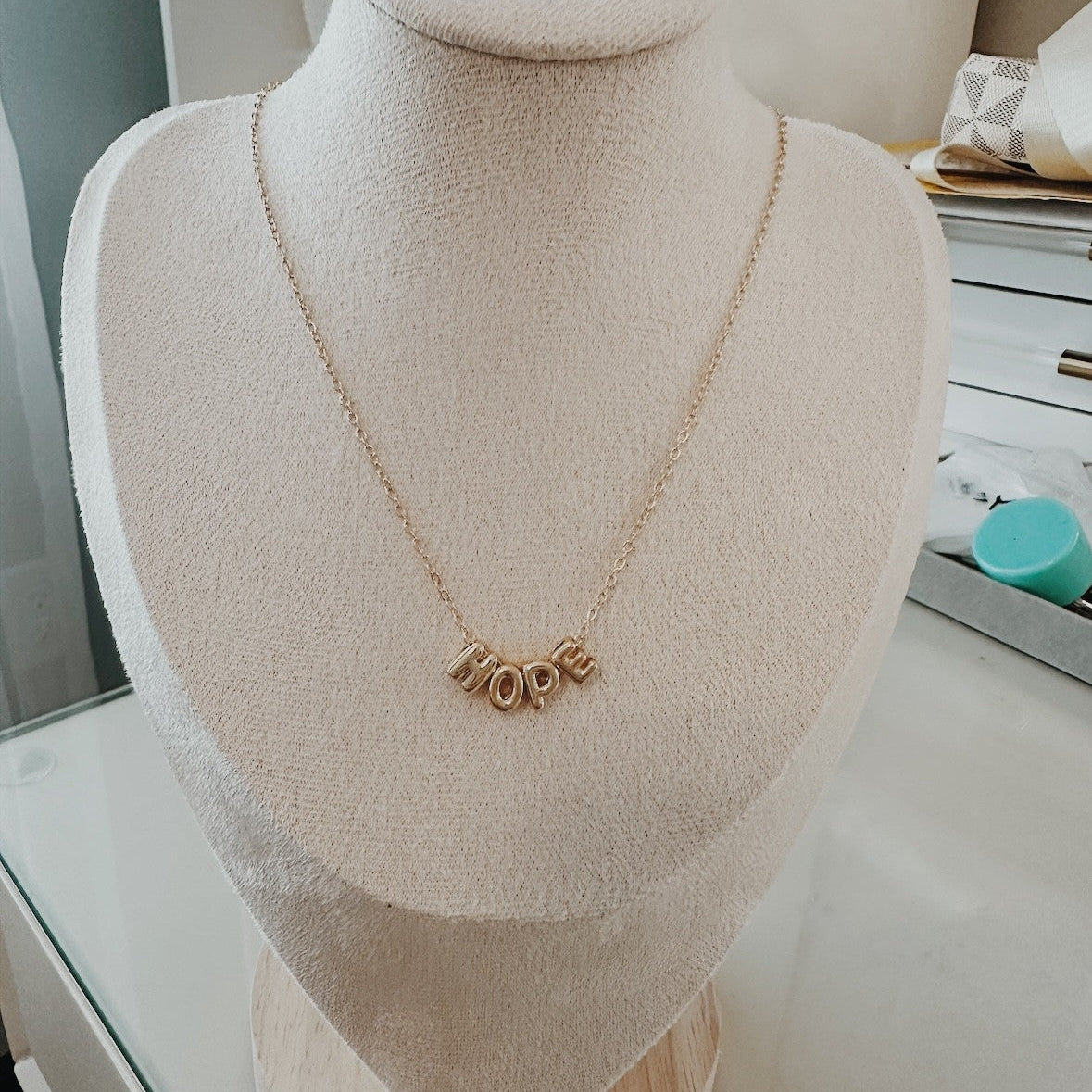 Bubble Name Necklace