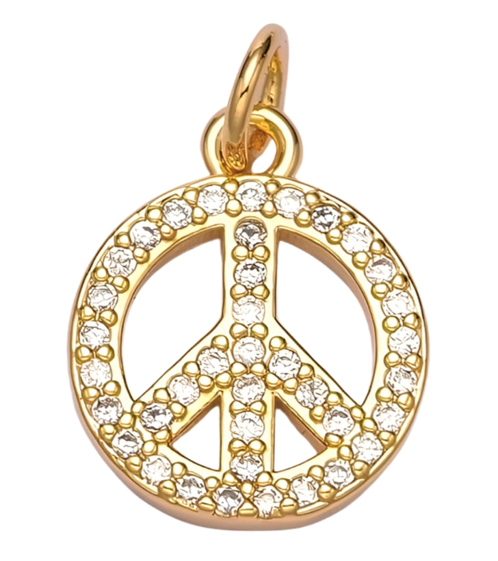Peace Sign Charm