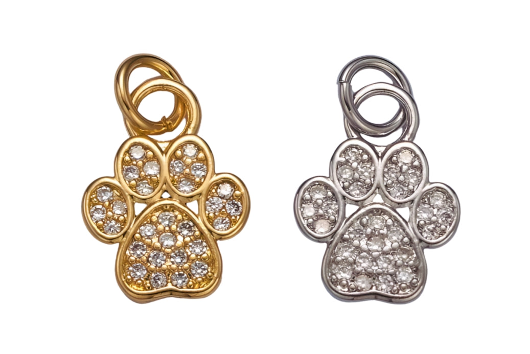 Paw Print Charm
