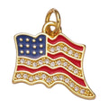 American Flag Charm