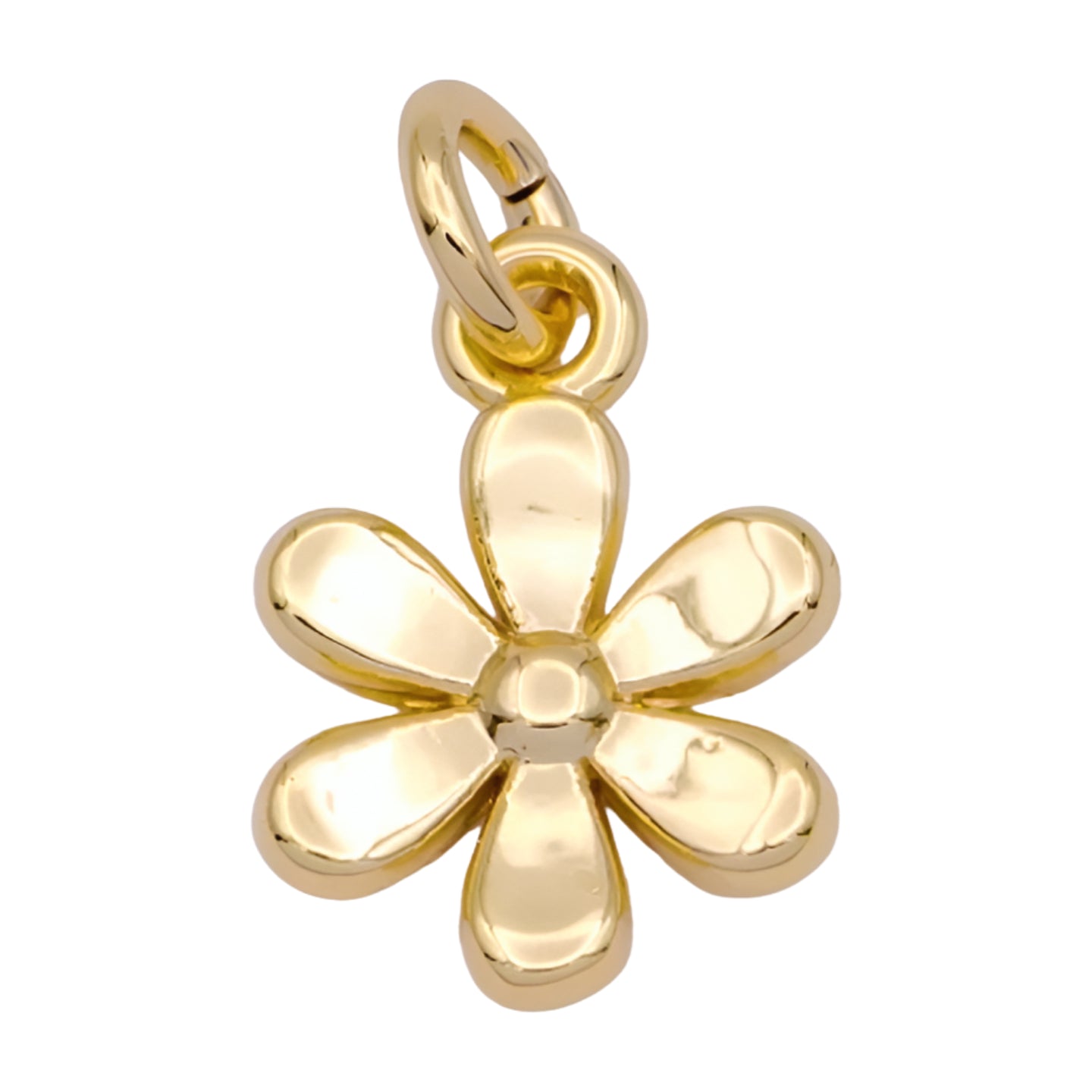 Gold Daisy Charm