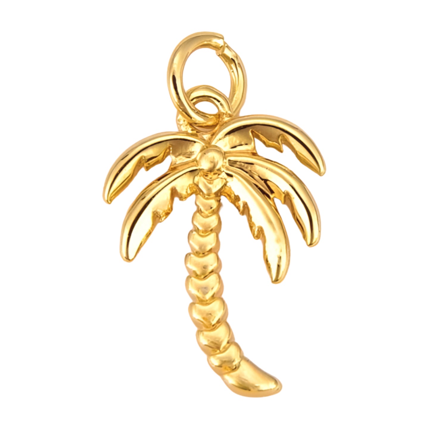 Gold Palm Tree Charm