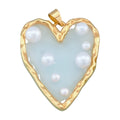 Gold Pearly Pendant