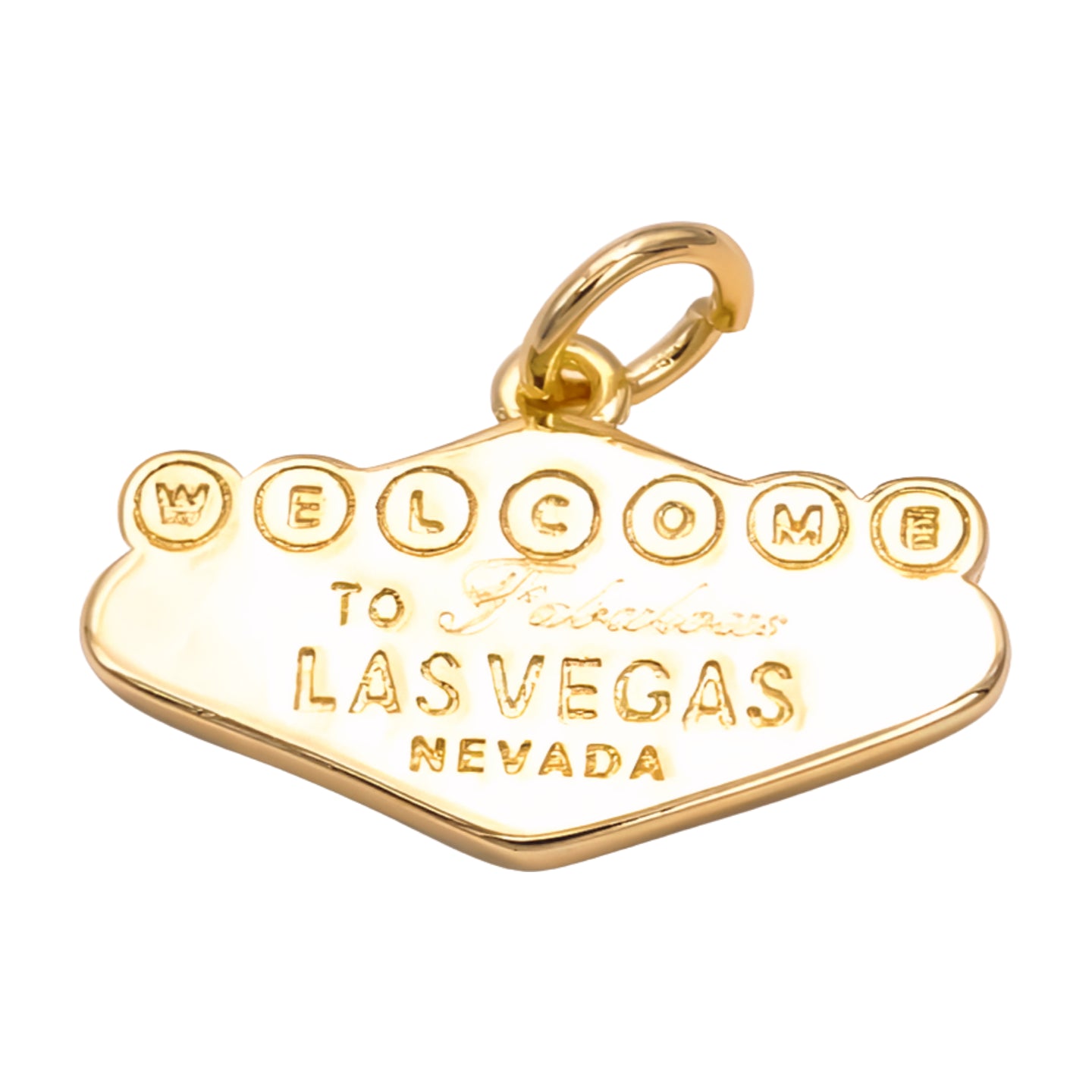 Las Vegas Sign Charm