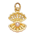 Oyster Shell Charm