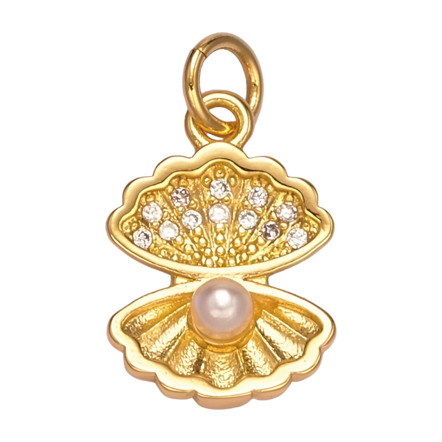 Oyster Shell Charm