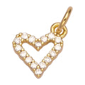 Sparkle Heart Charm